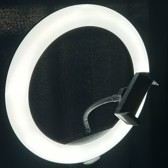 NFS PENDING TRADE Bower 8" Selfie Ring Light Studio NIB - Picture 8 of 10